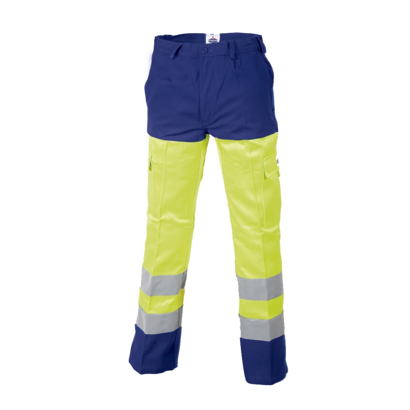 Pantalon Protec II Classe II Magnum Jaune et Marine