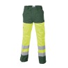 Pantalon Protec II Classe II Magnum Jaune et Vert Bouteille