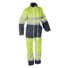 Combinaison 2 Zips Protec II Magnum Jaune Fluo et Anthracite