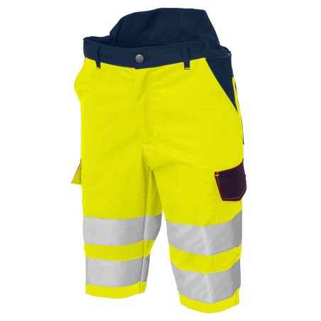 Bermuda HV Magnum Jaune fluo et Marine