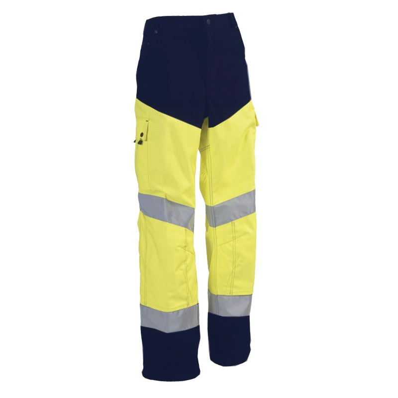 Pantalon SPORTWEAR Magnum Jaune fluo et Marine