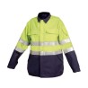 Blouson Protec II Multirisque Jaune Fluo et Marine