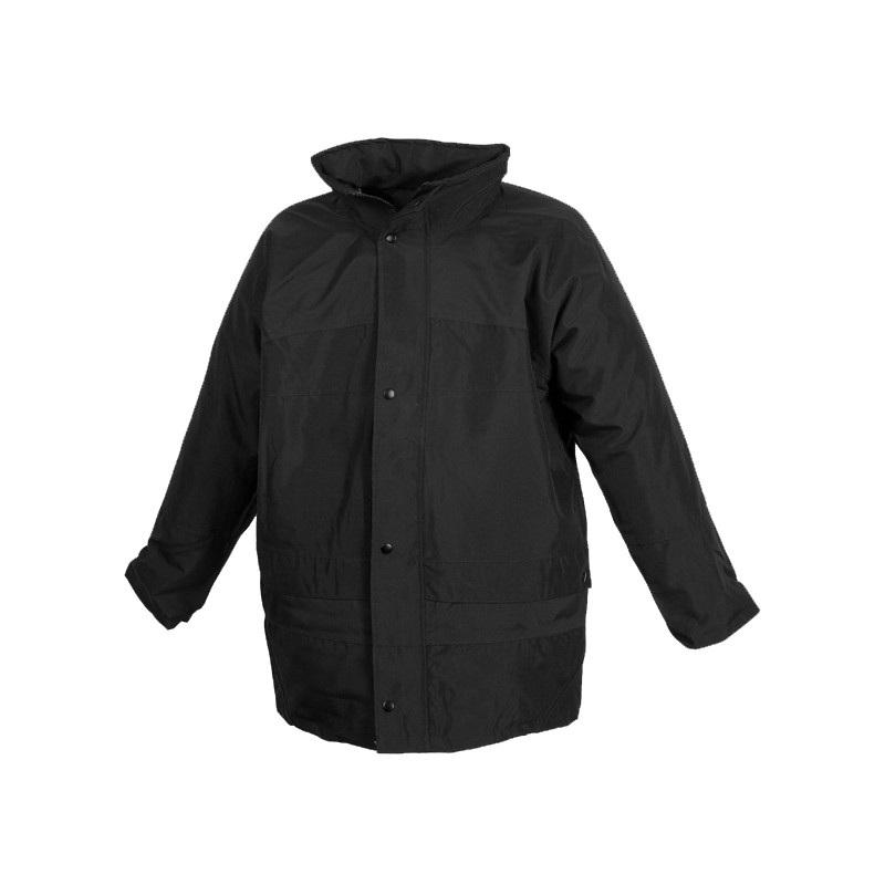 VESTE DE PLUIE HYPERTEC NOIR
