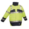 Veste de Pluie PKS Multirisques Ref 180 Jaune fluo et Marine