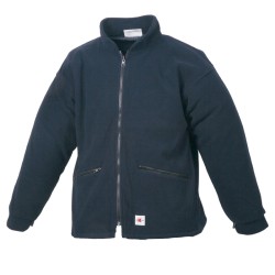 Veste Polaire Ref 210 Tissu Polaire Marine