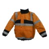 Blouson Hiver Orange Fluo & Marine