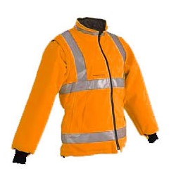 Gilet Chaud VALERIANE Sancy Orange fluo