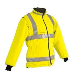 Gilet Chaud VALERIANE Sancy Jaune fluo