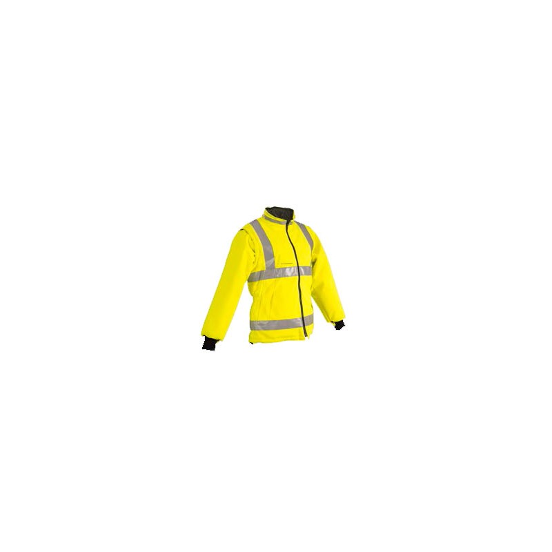 Gilet Chaud VALERIANE Sancy Jaune fluo