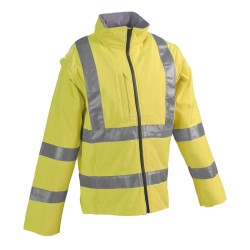Softshell Coloris Jaune Fluo