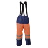Pantalon pluie Sancy Ref 360 Tissu Lamine Orange fluo et Bugatti