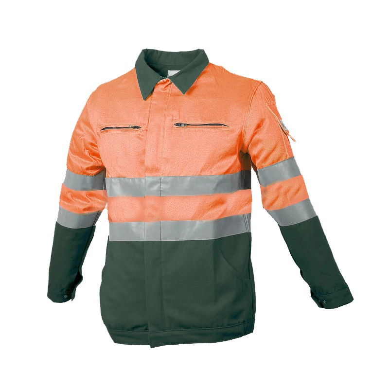 Blouson Protec II Classe II Magnum Orange et Vert US