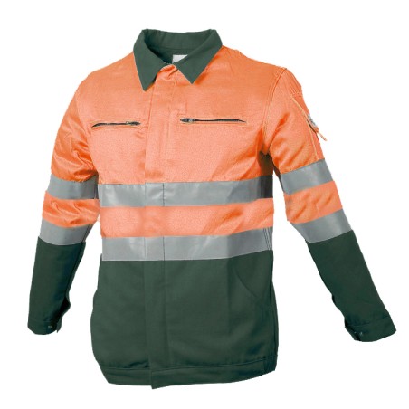 Blouson Protec II Classe II Magnum Orange et Vert US
