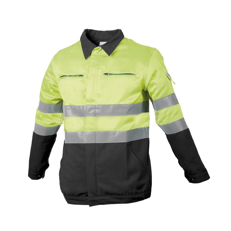 Blouson Protec II Magnum Jaune Fluo et Noir