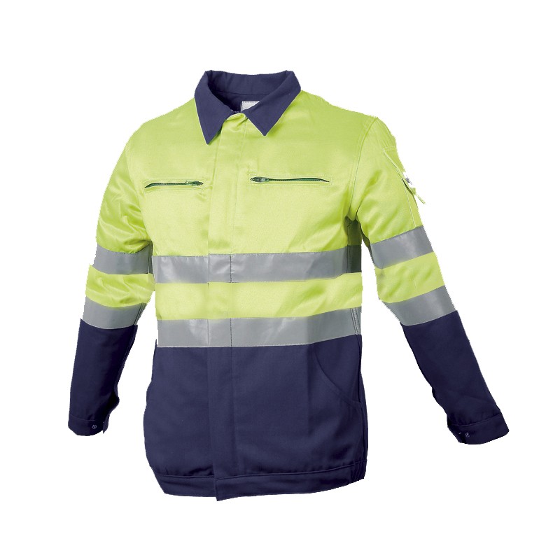 Blouson Protec II Classe II Magnum Jaune et Marine