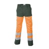 Pantalon Protec II Magnum Orange Fluo Et Vert US