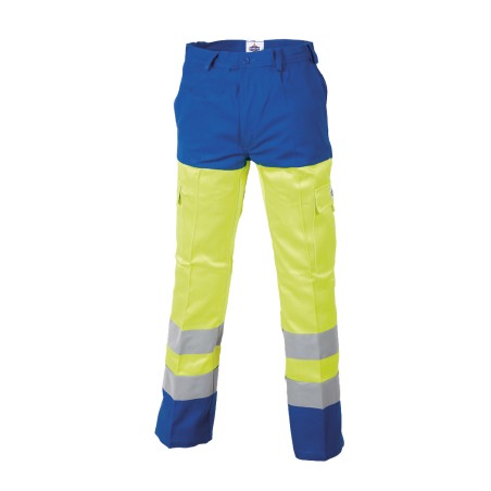 Pantalon Protec II Classe II Magnum Jaune et Bugatti